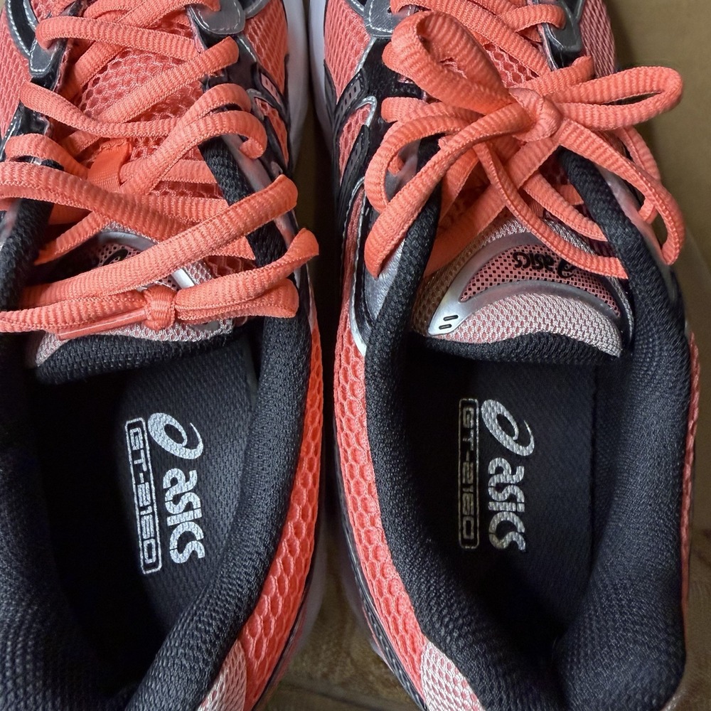 ASICS GT-2160 Papaya Pure Silver 1203A275-700 Men's Size 8.5 Sneakers - Picture 8 of 10